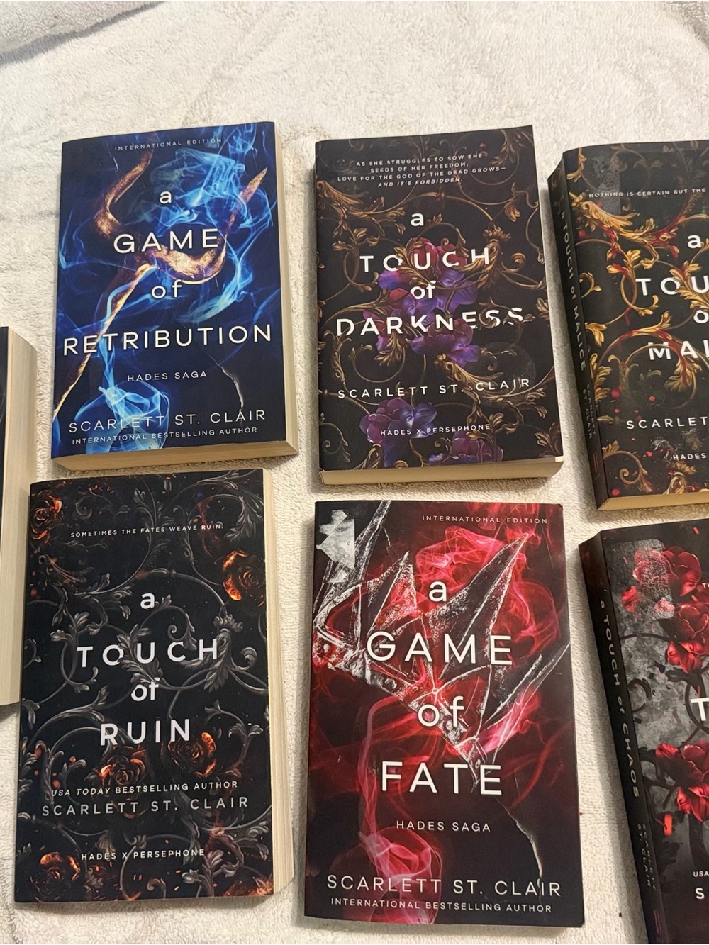 Hades Saga Paperback Book - Various Cover Colors